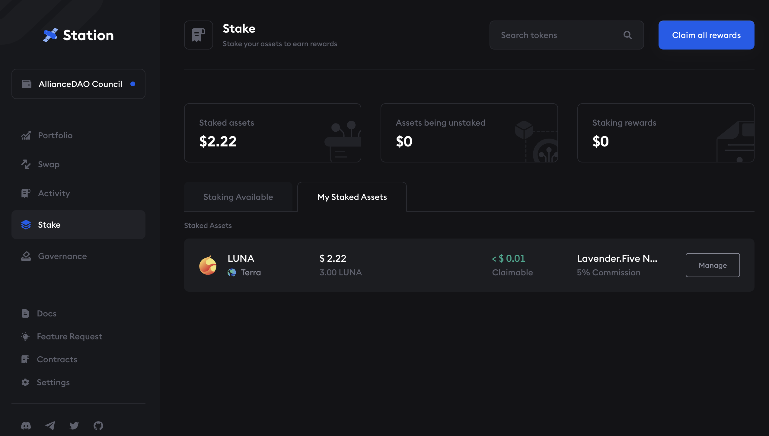 stake